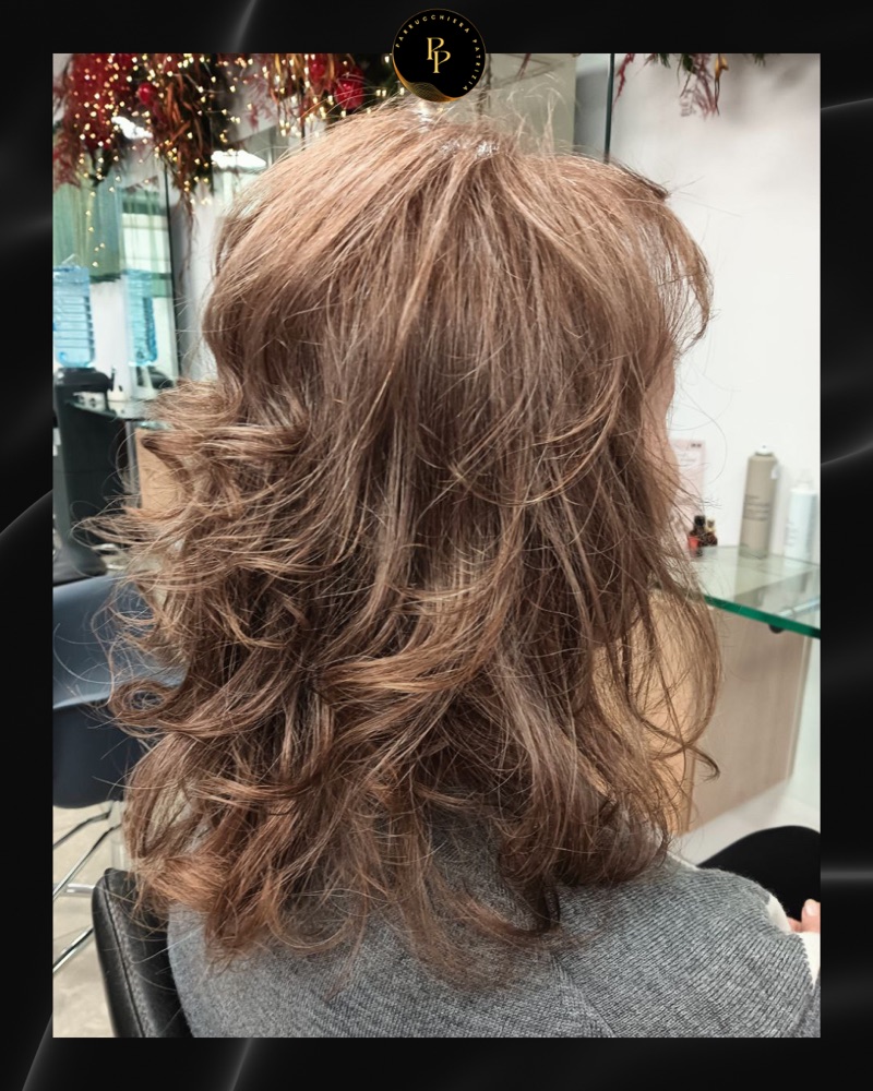 Colore e piega ondulata